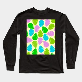 Colorful spring leaves Long Sleeve T-Shirt